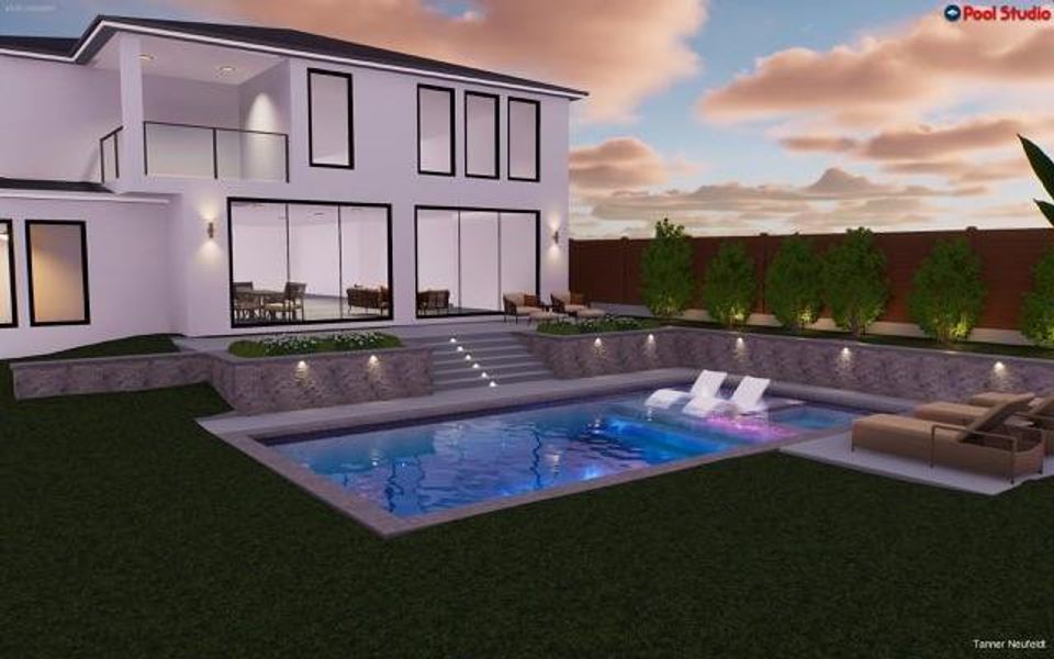 Exterior details and patio area of a home in , Dallas (Image 24). Exterior details and patio area of a home in , Dallas (Image 24).