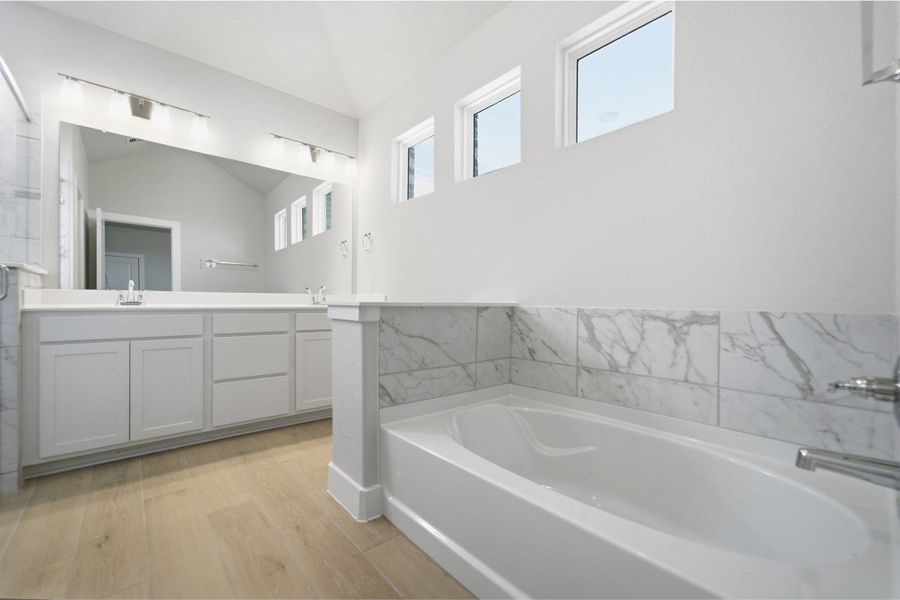 Furnished interior view inside a new home in Sunterra Lakes, Brookshire (Image 11). Furnished interior view inside a new home in Sunterra Lakes, Brookshire (Image 11).