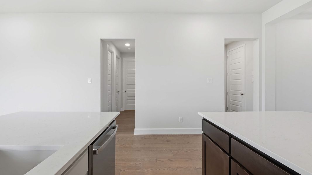Furnished interior view inside a new home in Trinity Falls, McKinney (Image 12).