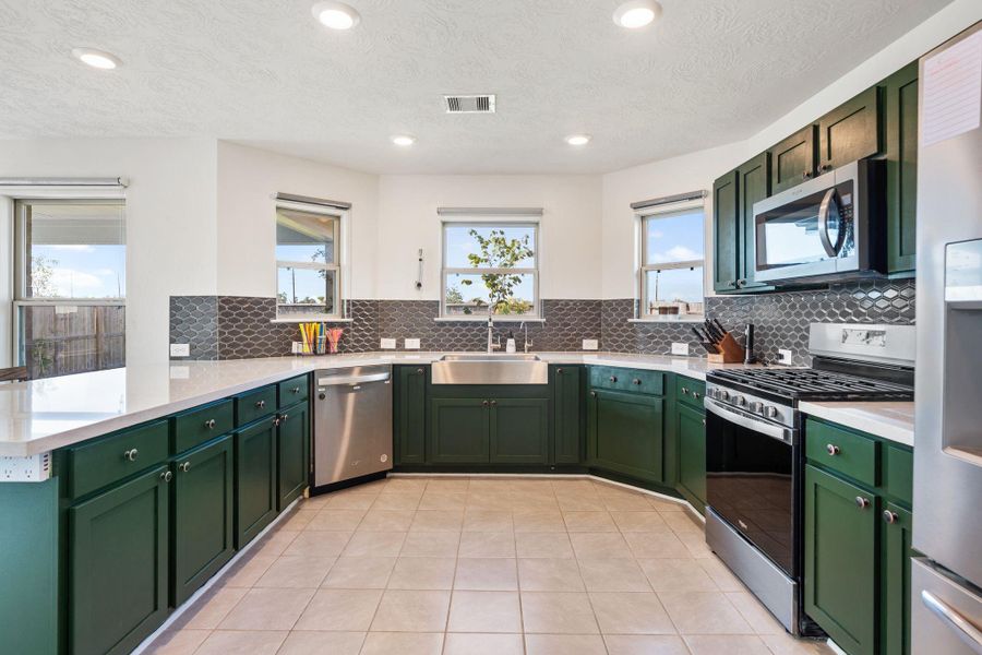 Furnished interior view inside a new home in , Houston (Image 5).