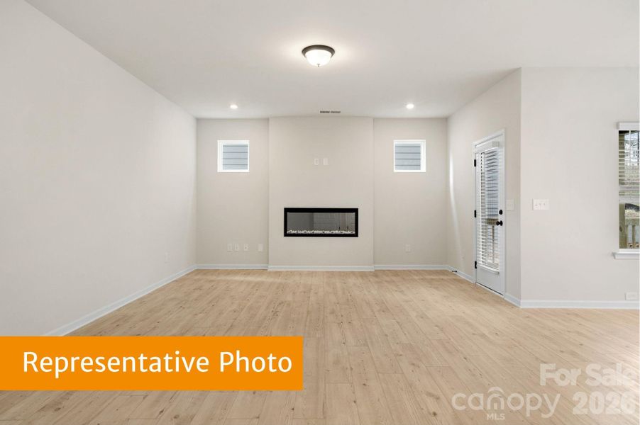 Spacious, unfurnished interior of a new home in Country Club Village, Salisbury (Image 6).