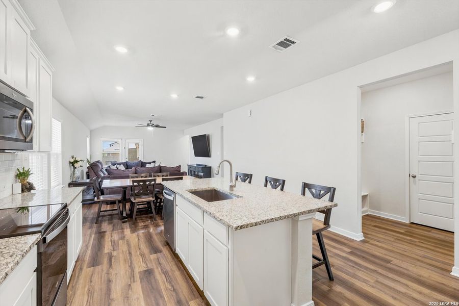 Furnished interior view inside a new home in , San Antonio (Image 11).