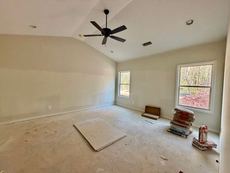 In-progress construction of a new home in Forrest Farms, Greenville, GA (Image 5).