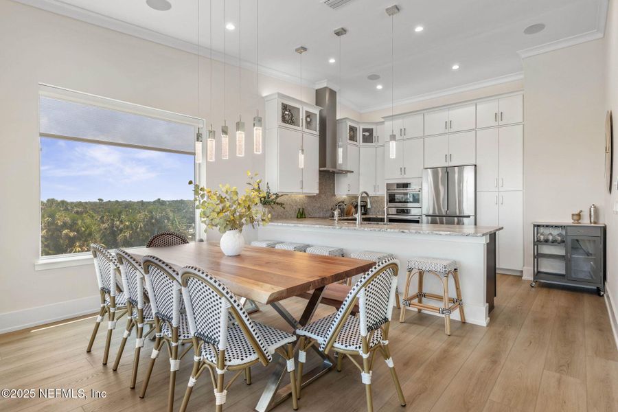 Furnished interior view inside a new home in , Palm Coast (Image 33).