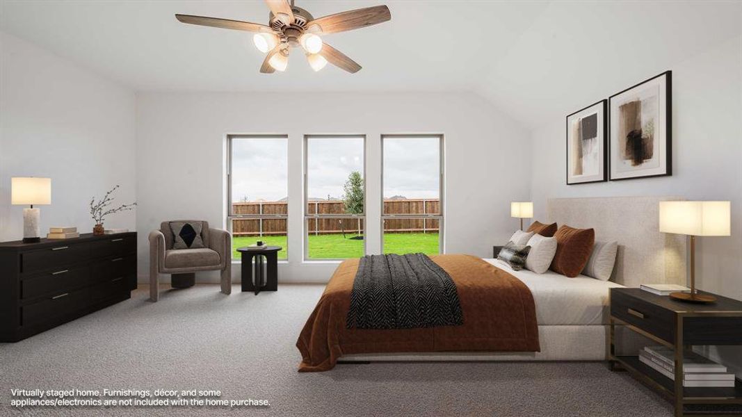 Furnished interior view inside a new home in Meraki, Forney (Image 4).