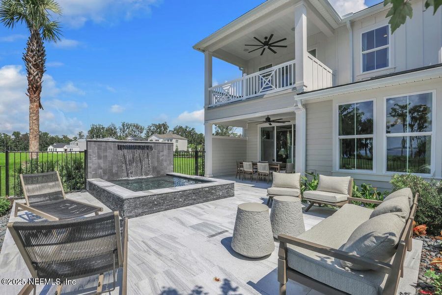 Exterior details and patio area of a home in , St. Johns (Image 3).