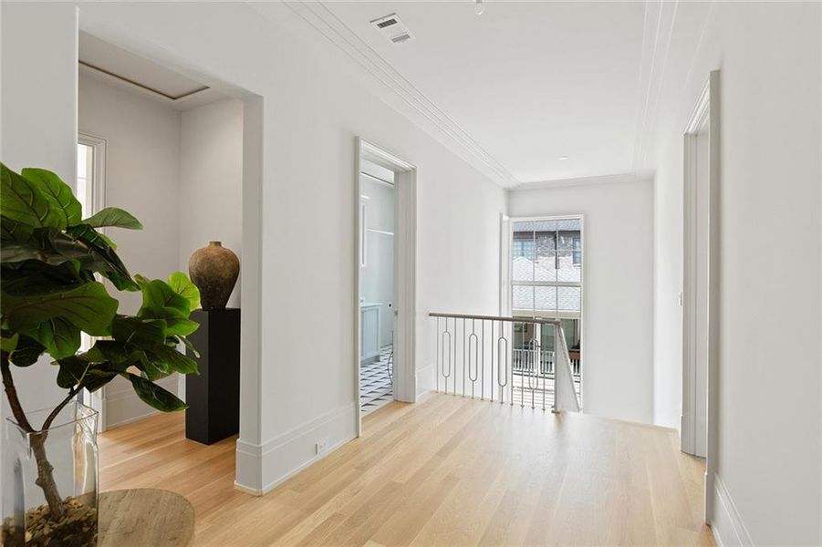 Furnished interior view inside a new home in , Atlanta (Image 14). Furnished interior view inside a new home in , Atlanta (Image 14).