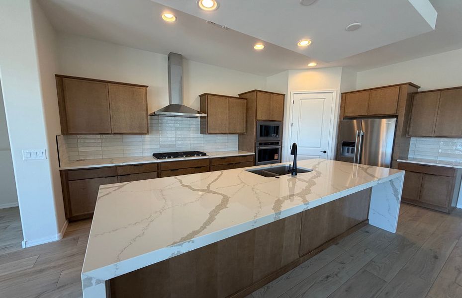 Furnished interior view inside a new home in Vistoso Canyon Estates, Oro Valley (Image 10).