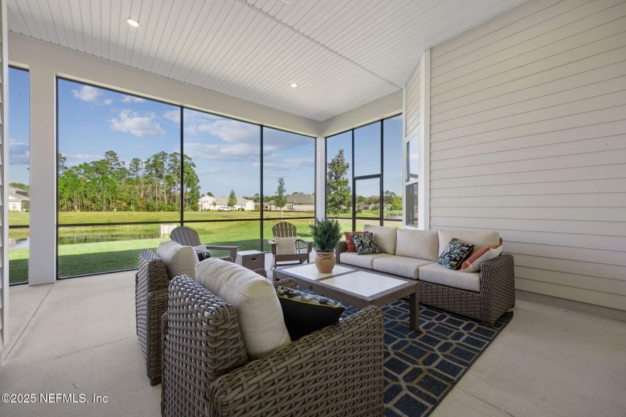 Exterior details and patio area of a home in Amelia National, Fernandina Beach (Image 4). Exterior details and patio area of a home in Amelia National, Fernandina Beach (Image 4).