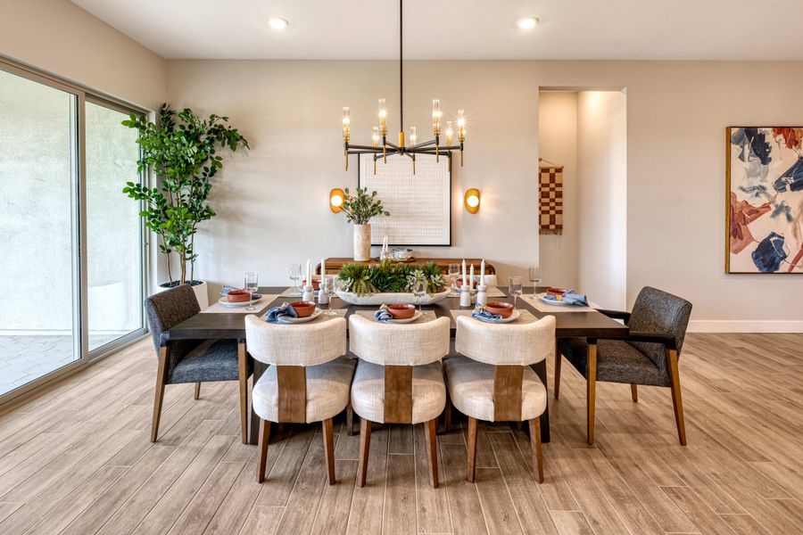 Furnished interior view inside a new home in Waterston Central, Gilbert (Image 9).