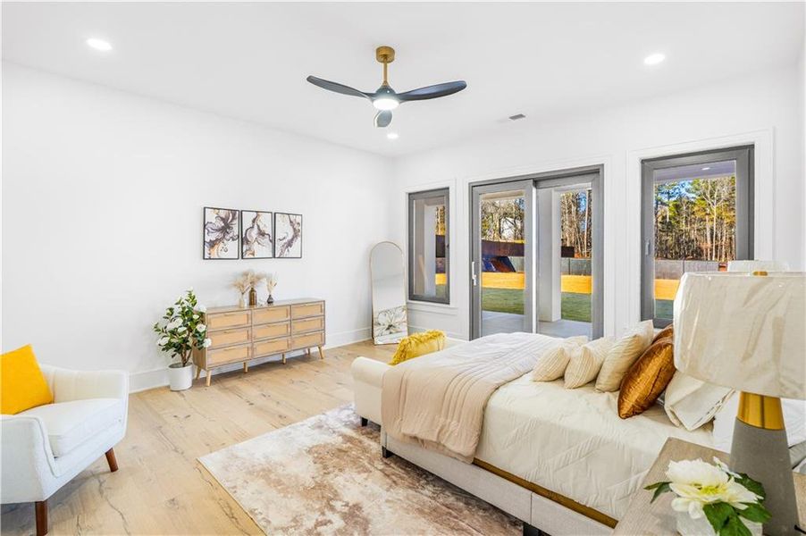 Furnished interior view inside a new home in , Lawrenceville (Image 64).