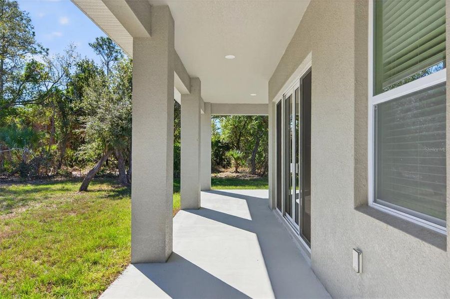 Exterior details and patio area of a home in , North Port (Image 4). Exterior details and patio area of a home in , North Port (Image 4).