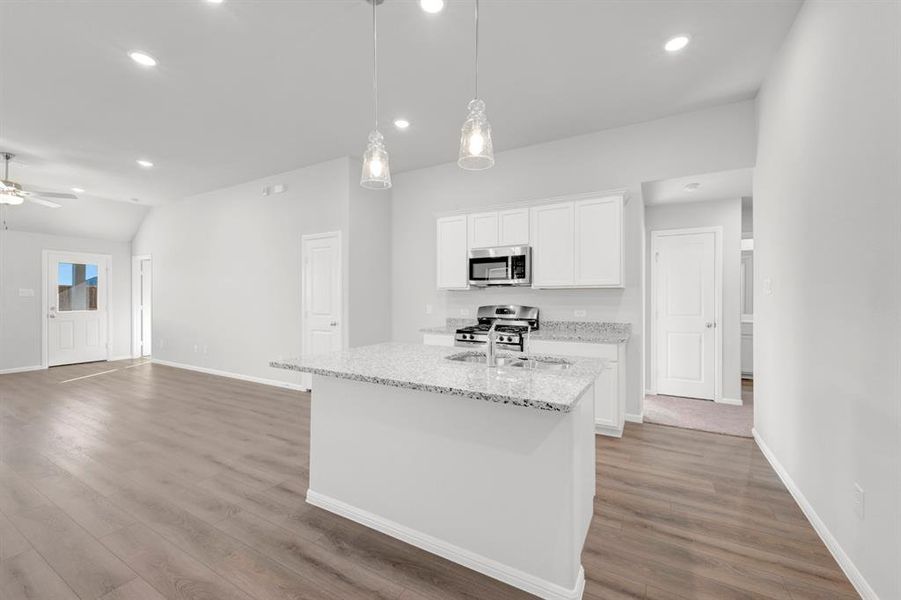 Furnished interior view inside a new home in Meadow Park, Denton (Image 14). Furnished interior view inside a new home in Meadow Park, Denton (Image 14).