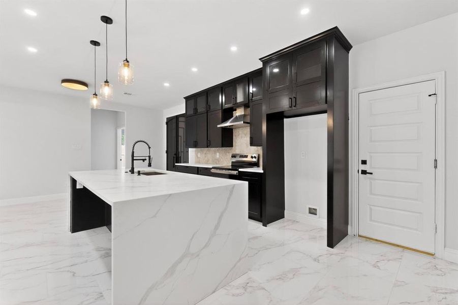 Furnished interior view inside a new home in , Tool (Image 13).