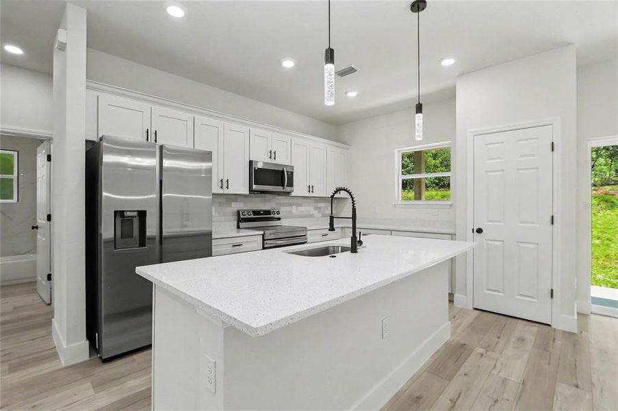 Furnished interior view inside a new home in , Citrus Springs (Image 7).