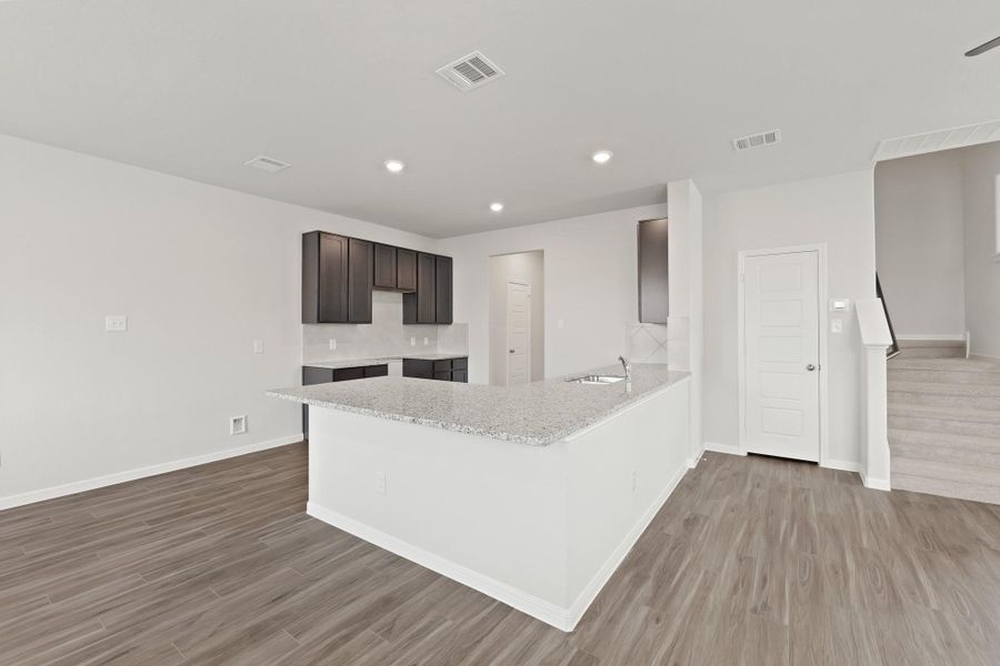 Furnished interior view inside a new home in Bammel Oaks, Houston (Image 10). Furnished interior view inside a new home in Bammel Oaks, Houston (Image 10).