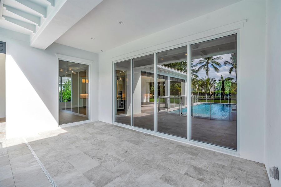 Exterior details and patio area of a home in , Palm Beach Gardens (Image 36).