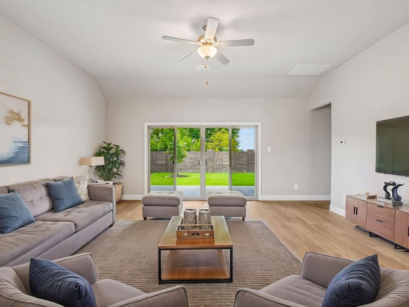 Furnished interior view inside a new home in Eastridge - Signature Series, Princeton (Image 5).