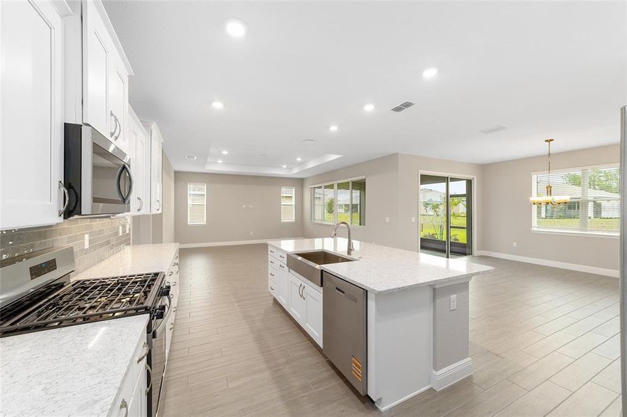 Furnished interior view inside a new home in On Top of the World Communities, Ocala (Image 8). Furnished interior view inside a new home in On Top of the World Communities, Ocala (Image 8).