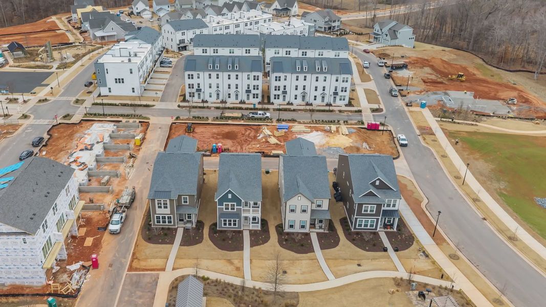 The Brentwood Plan by DRB Homes in River District, Charlotte NC. The Brentwood Plan by DRB Homes in River District, Charlotte NC.