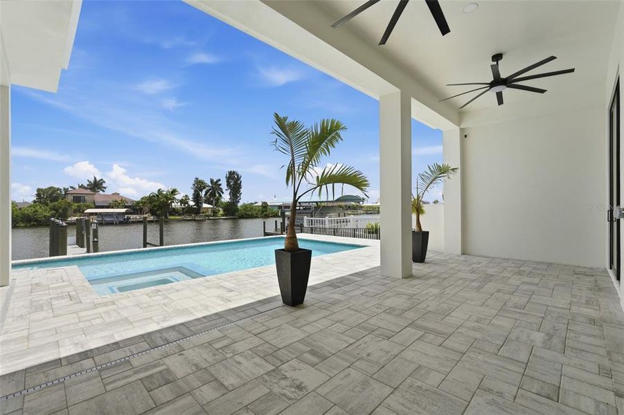 Exterior details and patio area of a home in , Cape Coral (Image 4).
