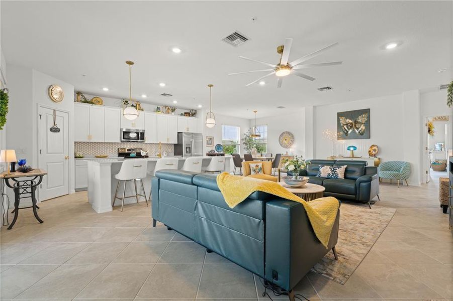 Furnished interior view inside a new home in , Punta Gorda (Image 21).