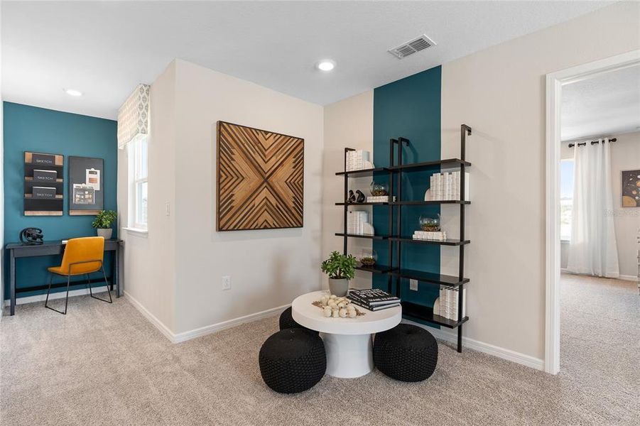 Furnished interior view inside a new home in Tohoqua, Kissimmee (Image 24).