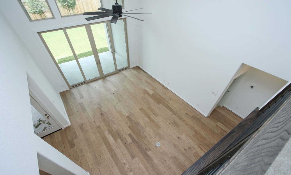 Representative Family Room - some options shown