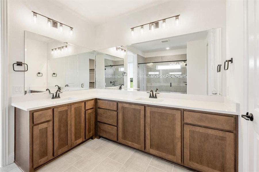 Furnished interior view inside a new home in Timberbrook 3B-4A, Justin (Image 7).