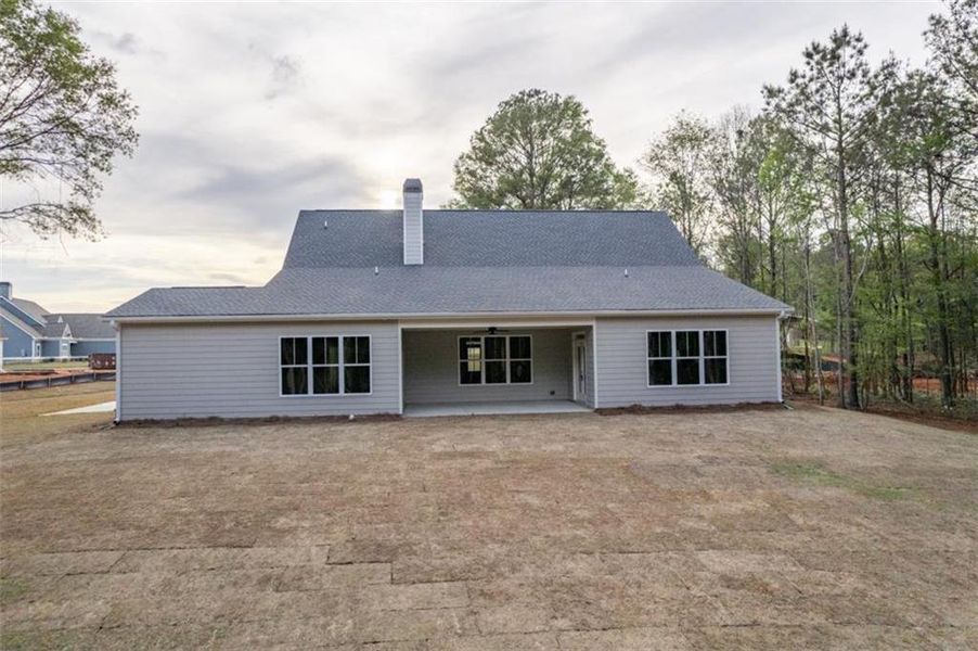 Exterior details and patio area of a home in , Social Circle (Image 26).