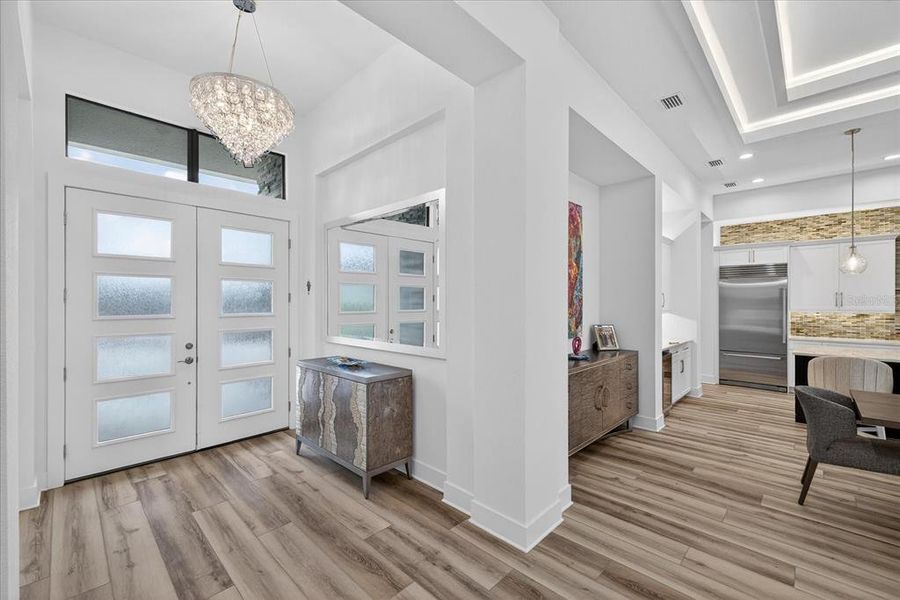 Furnished interior view inside a new home in , Bradenton (Image 78).