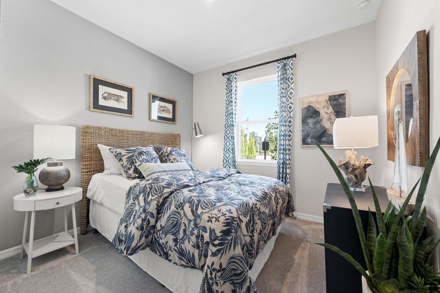 Bedroom Two of The Juniper at Country Club Estates