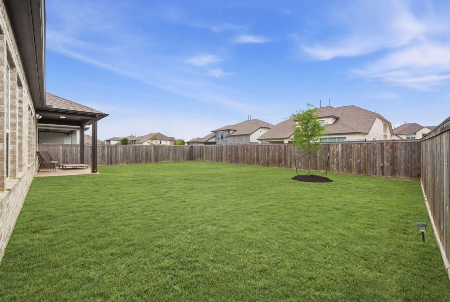 Exterior details and patio area of a home in , Cypress (Image 30). Exterior details and patio area of a home in , Cypress (Image 30).