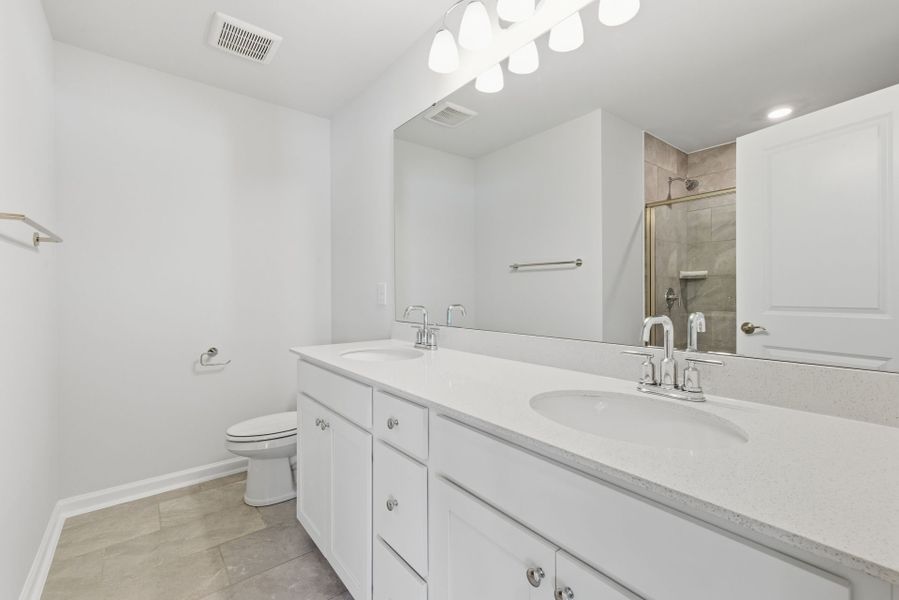 Furnished interior view inside a new home in Poets Walk, Whitsett (Image 6).