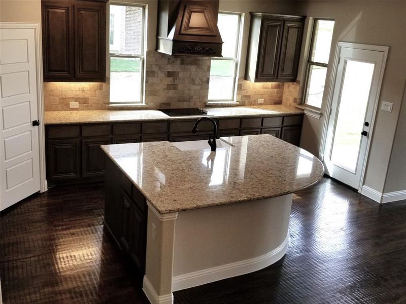 Enormous kitchen island