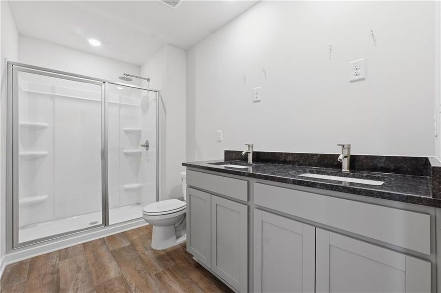 Furnished interior view inside a new home in Moss Creek, Hogansville (Image 7).