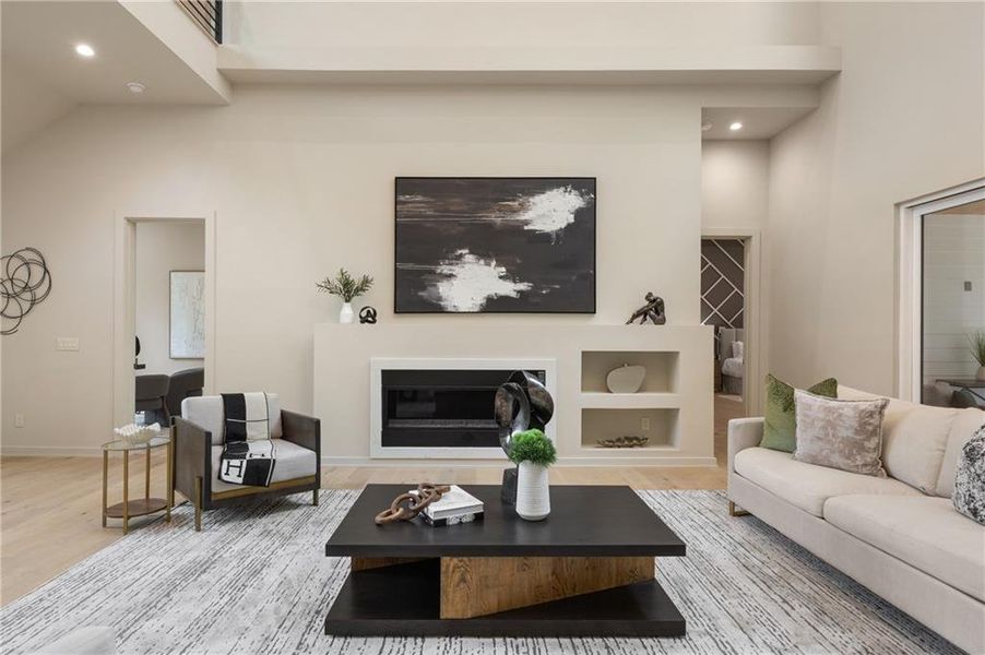 Furnished interior view inside a new home in , Sandy Springs (Image 20). Furnished interior view inside a new home in , Sandy Springs (Image 20).