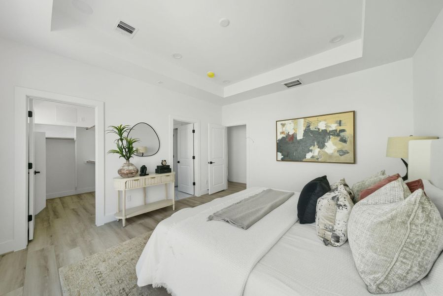 Furnished interior view inside a new home in Hammerly Blvd, Houston (Image 13). Furnished interior view inside a new home in Hammerly Blvd, Houston (Image 13).