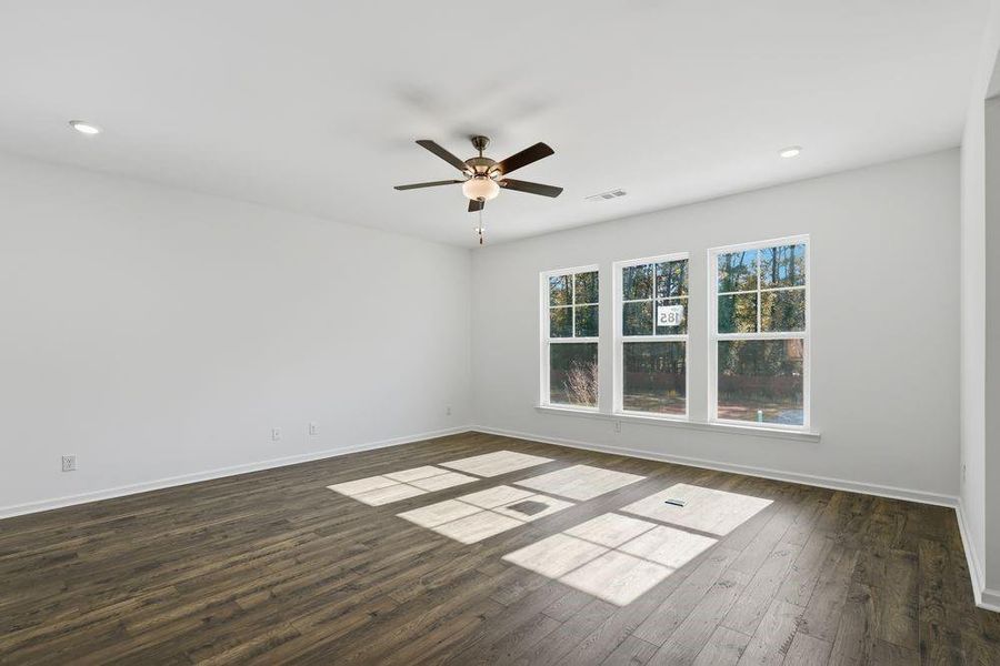 Spacious, unfurnished interior of a new home in Chandler Run, Tucker (Image 20).