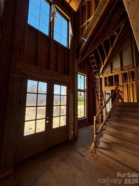 In-progress construction of a new home in Bella Ridge, Fort Mill, SC (Image 29).