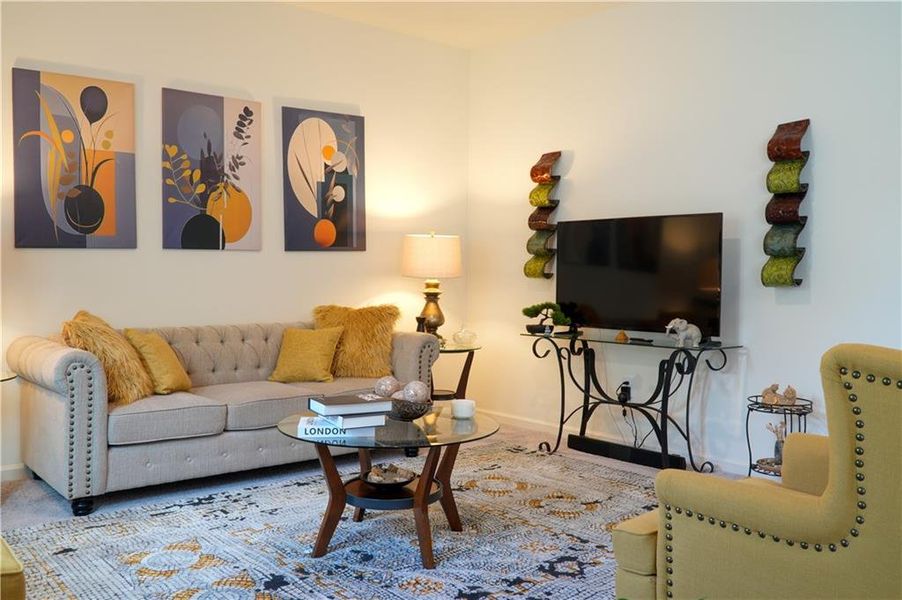 Furnished interior view inside a new home in , Locust Grove (Image 4).