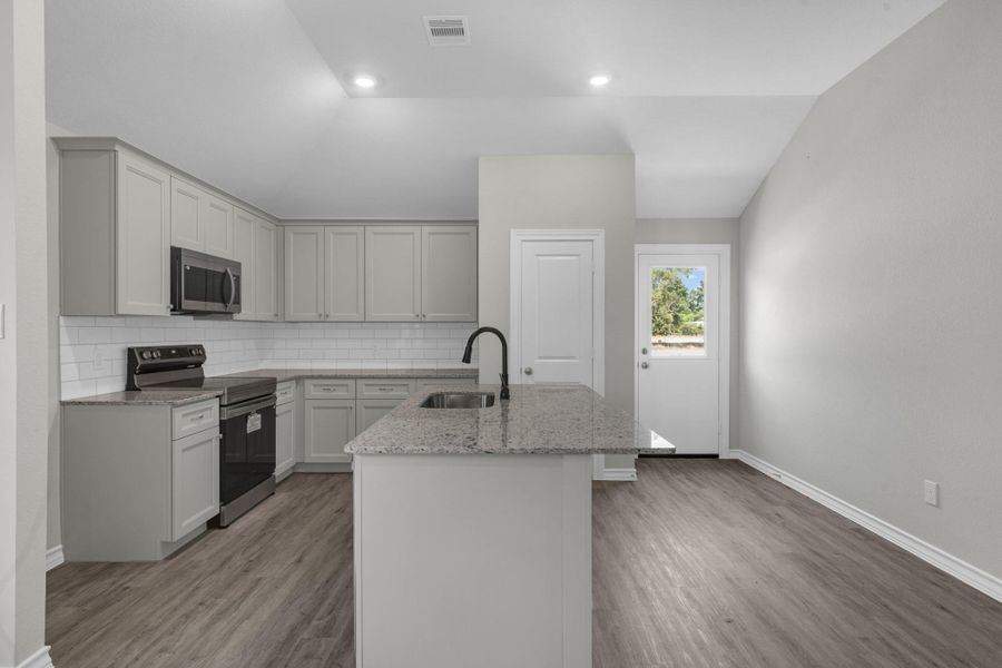 Furnished interior view inside a new home in The Enclave at Spring Branch, Conroe (Image 13).