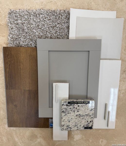 Sample of building materials used in homes in Applewhite Meadows, San Antonio (Image 30). Sample of building materials used in homes in Applewhite Meadows, San Antonio (Image 30).