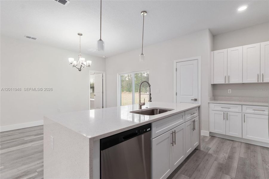 Furnished interior view inside a new home in , Ocala (Image 16).