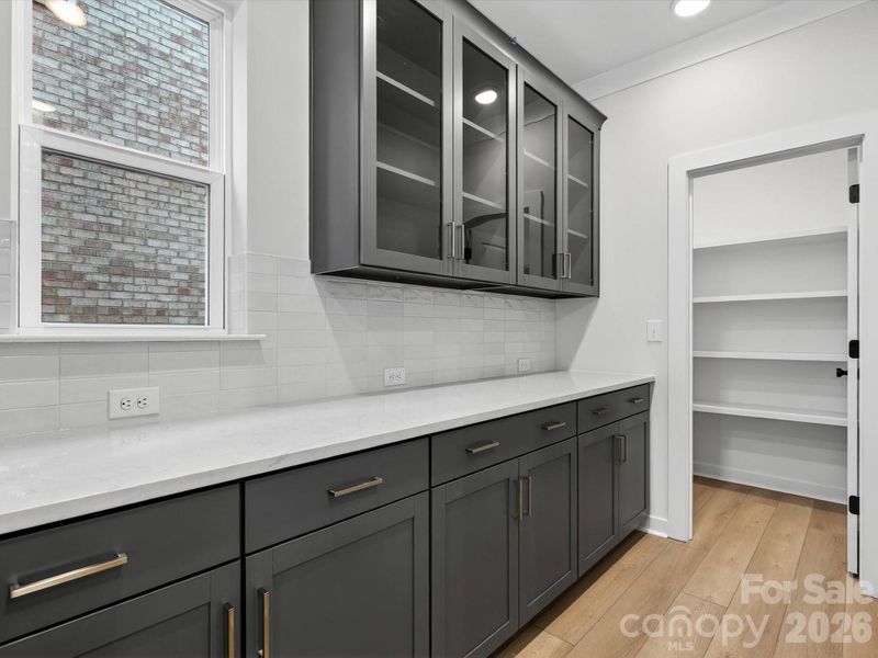 Furnished interior view inside a new home in Whitley Preserve – Park Collection, Mint Hill (Image 11).
