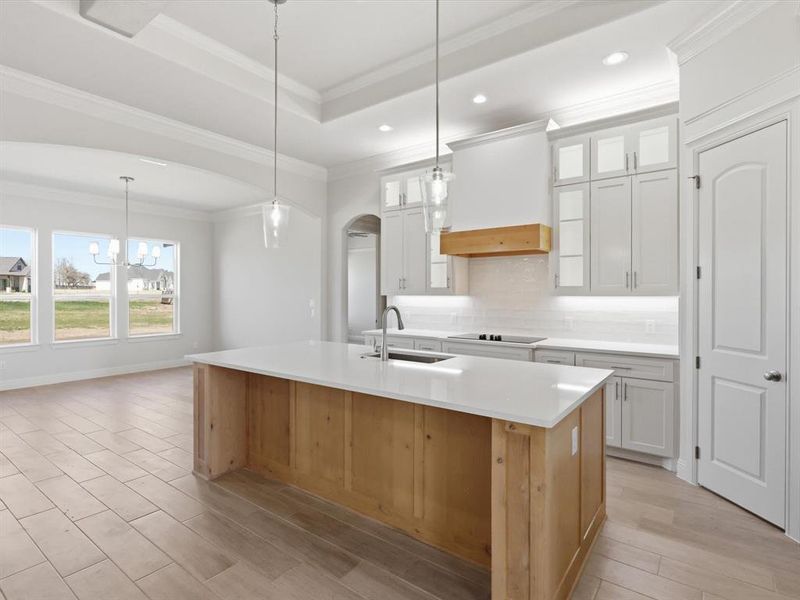 Furnished interior view inside a new home in , Weatherford (Image 12). Furnished interior view inside a new home in , Weatherford (Image 12).