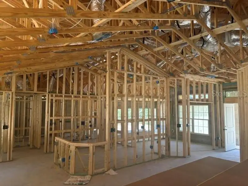 In-progress construction of a new home in , Dunnellon, FL (Image 6). In-progress construction of a new home in , Dunnellon, FL (Image 6).