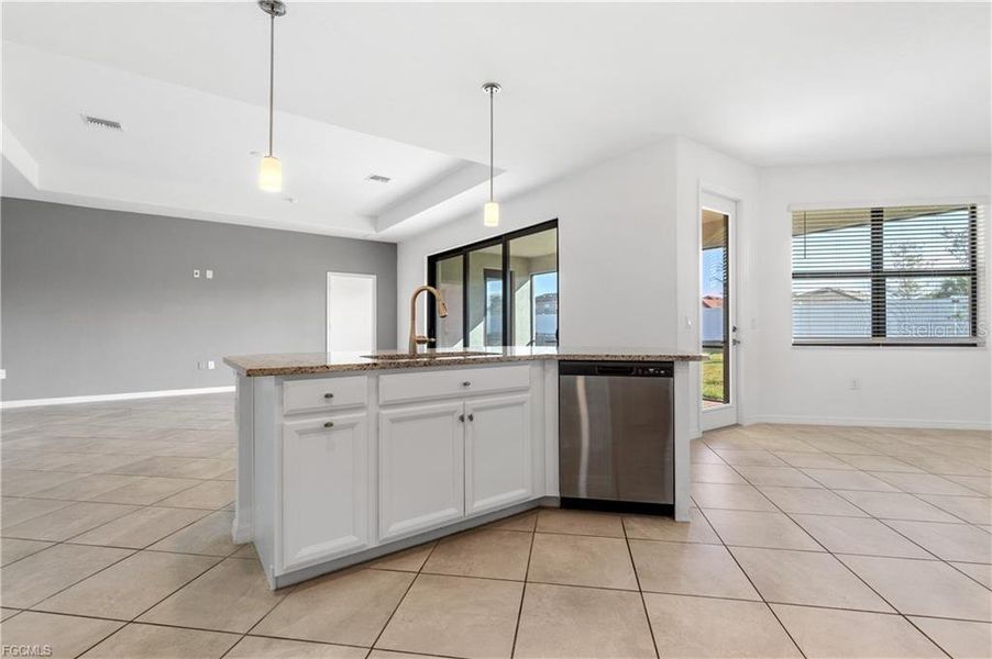 Furnished interior view inside a new home in , Fort Myers (Image 10).