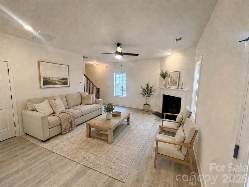 Furnished interior view inside a new home in Village at Parkside, Gastonia (Image 5).