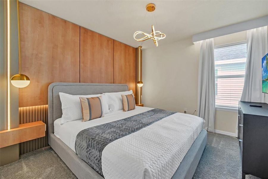 Furnished interior view inside a new home in , Clermont (Image 32).